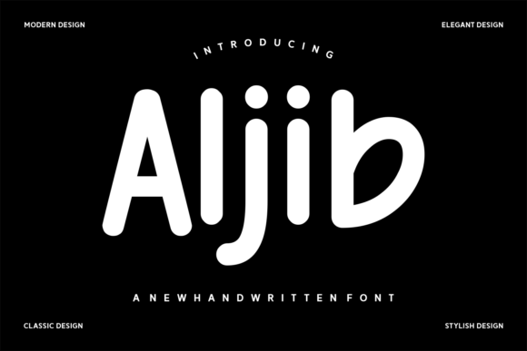 Aljib: The Perfect Script Amp Font for Festive Handmade Brands