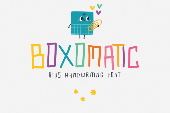 Boxomatic: The Playful Display Font That Elevates Campaign Visuals
