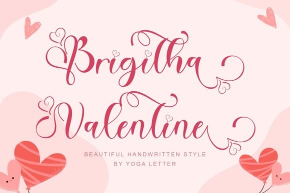 Brigitha Valentine: The Handwritten Typeface That Elevates Your Craft