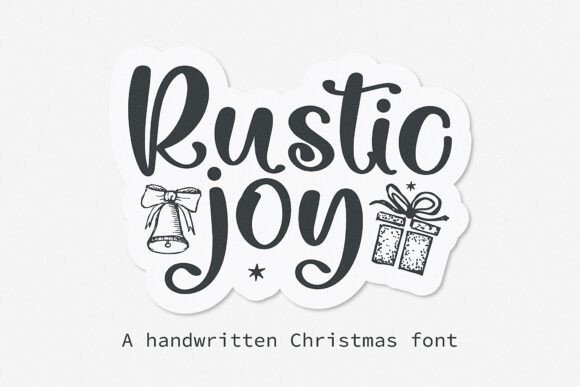 Bring Rustic Joy to Life with This Versatile Handwritten Typeface
