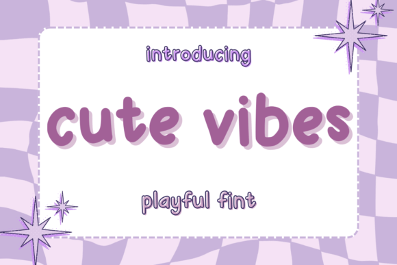 Bringing Warmth to Your Layout with the Cute Vibes Typeface