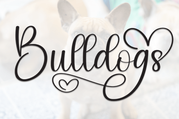 Bulldogs Typeface: Elevating Digital Brand Identity with Elegant Script Typography