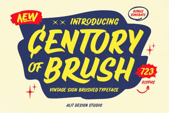Century of Brush: The Premium Script Font for Modern Web Design