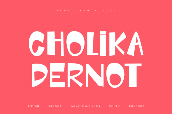 Cholika Dernot: A Handwritten Typeface for Authentic Campaign Design