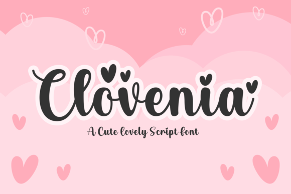 Clovenia: The Script Font That Elevates Campaign Visuals