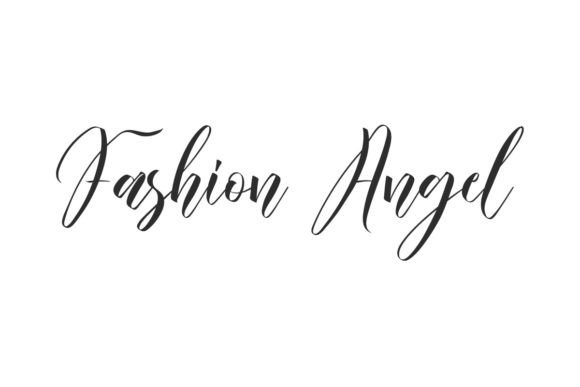 Fashion Angel: The Script Font That Elevates Digital Brand Experiences