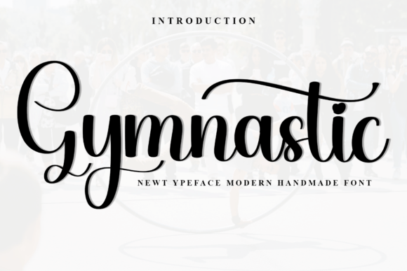Gymnastic Typeface: A Delicate Script for Modern Web Design