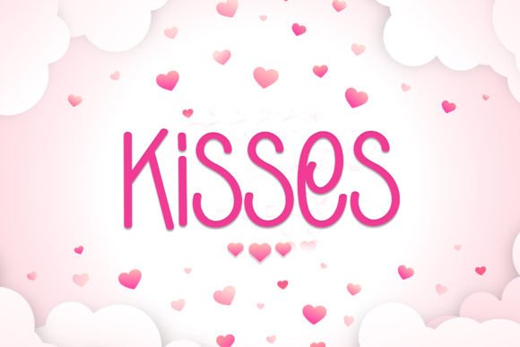 Kisses: The Perfect Handwritten Typeface for Your Craft Shop