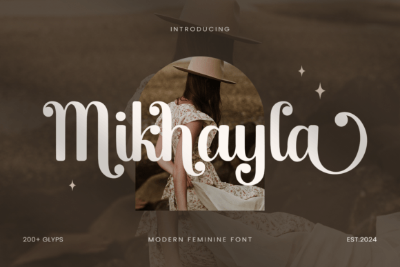 Mikhayla: The Handwritten Script Font for Elegant Brand Storytelling