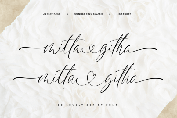 Mitta Githa: The Romantic Typeface for Editorial Storytelling