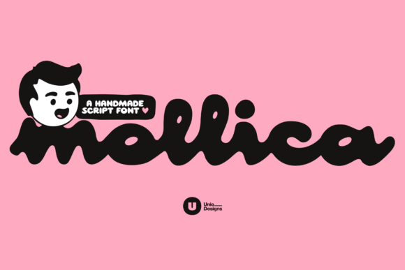 Mollica: The Bold Script Typeface That Elevates Campaign Visuals
