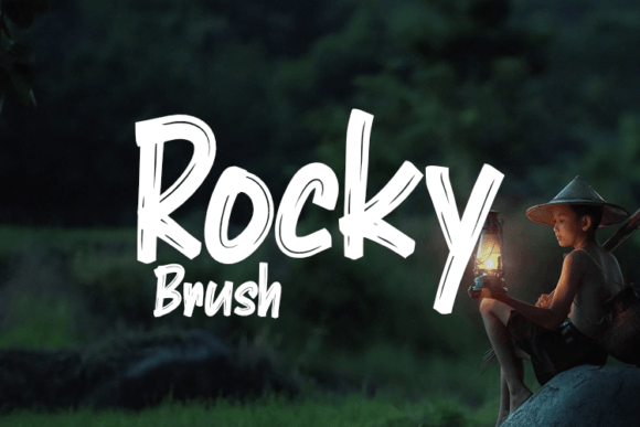 Rocky Brush: The Bold Typeface That Transforms Small Business Branding