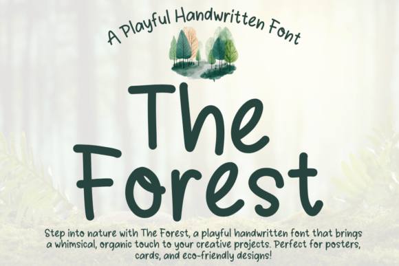 The Forest Font Review