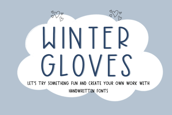 Winter Gloves: The Handwritten Typeface for Editorial Design